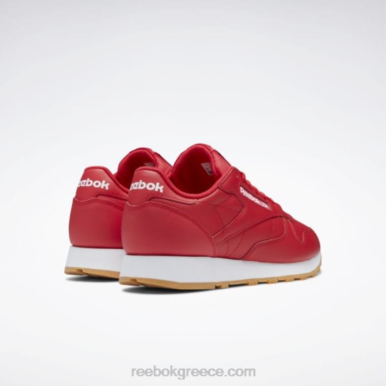 διάνυσμα κόκκινο/ftwr λευκό/λάστιχο reebok-03 κλασικά δερμάτινα παπούτσια Reebok ND8H126