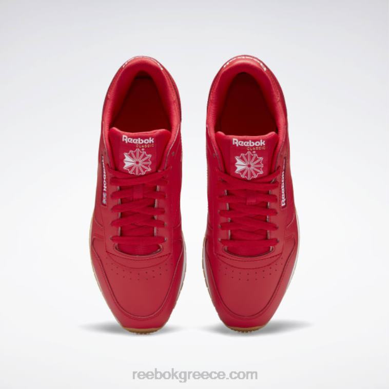 διάνυσμα κόκκινο/ftwr λευκό/λάστιχο reebok-03 κλασικά δερμάτινα παπούτσια Reebok ND8H126