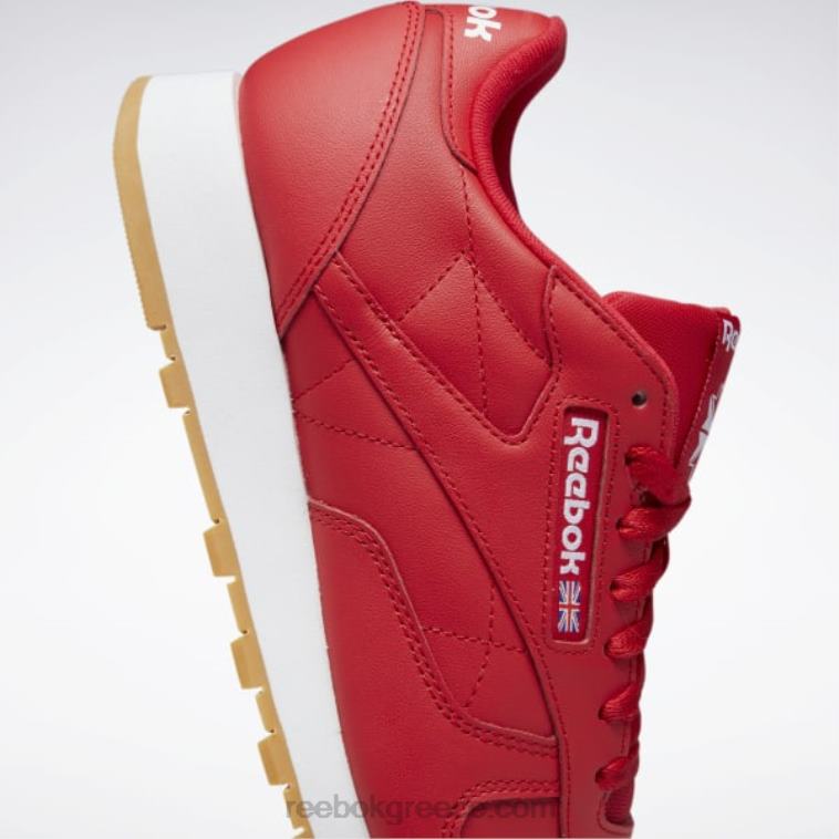 διάνυσμα κόκκινο/ftwr λευκό/λάστιχο reebok-03 κλασικά δερμάτινα παπούτσια Reebok ND8H126
