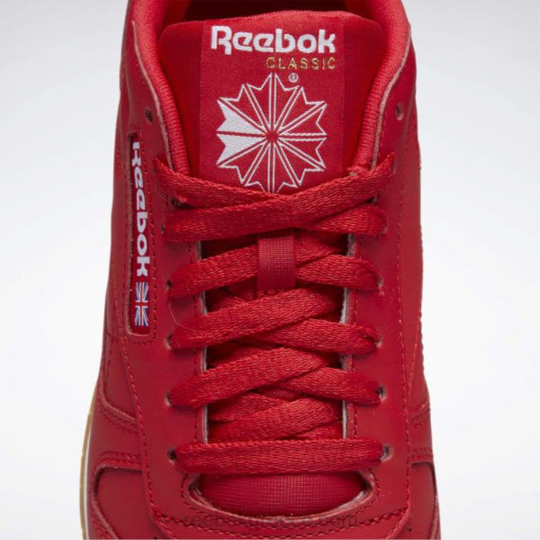 διάνυσμα κόκκινο/ftwr λευκό/λάστιχο reebok-03 κλασικά δερμάτινα παπούτσια Reebok ND8H126