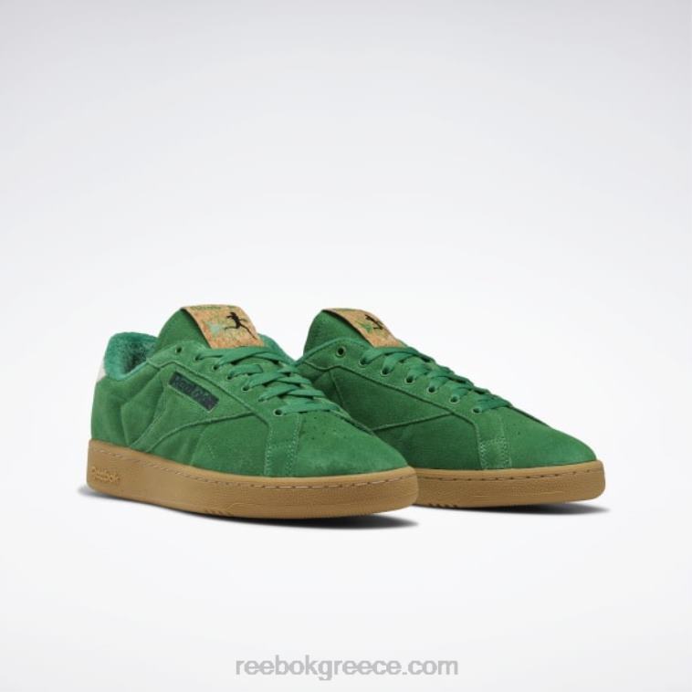 glen green/διανυσματικό κόκκινο/reebok ελαστικό κόμμι-04 παπούτσια κλαμπ γ 85 γηπέδων Reebok ND8H334