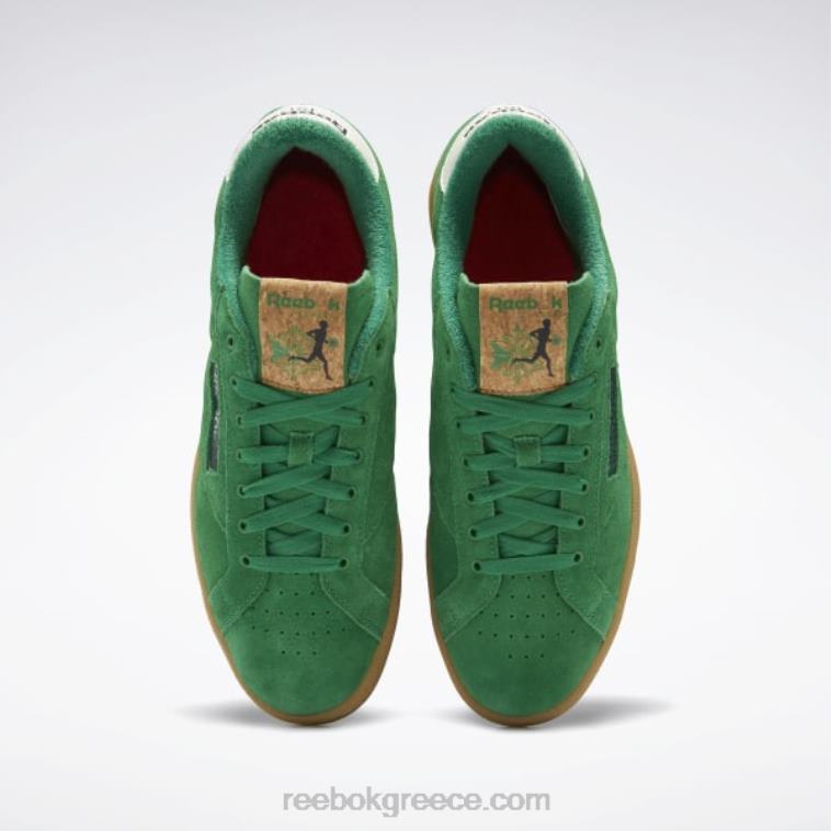 glen green/διανυσματικό κόκκινο/reebok ελαστικό κόμμι-04 παπούτσια κλαμπ γ 85 γηπέδων Reebok ND8H334