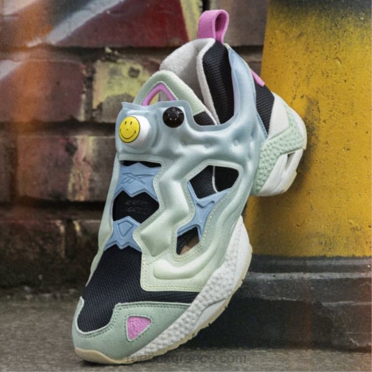 pantone/μαύρο πυρήνα smiley instapump fury 95 παπούτσια Reebok ND8H151