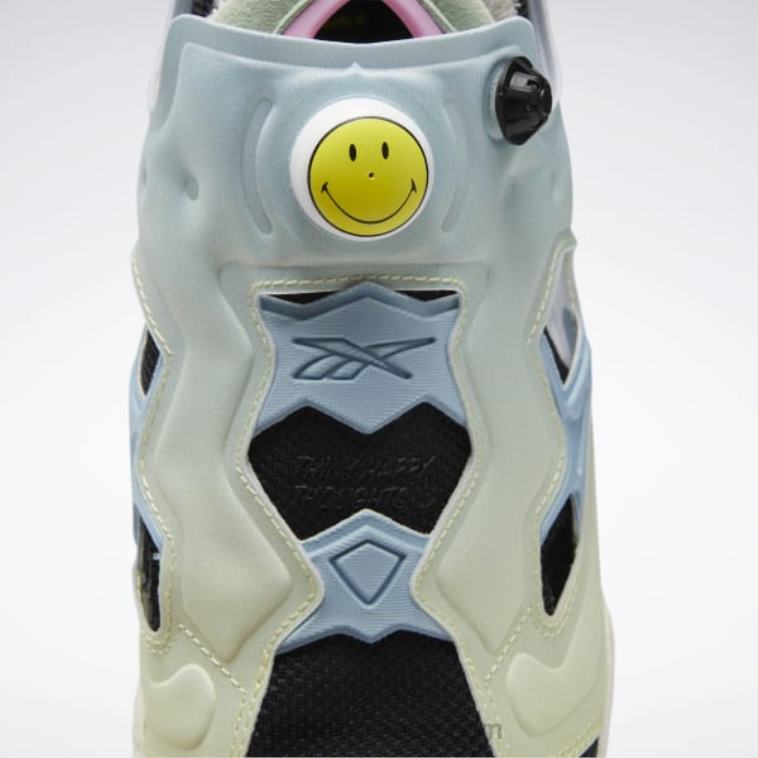 pantone/μαύρο πυρήνα smiley instapump fury 95 παπούτσια Reebok ND8H151