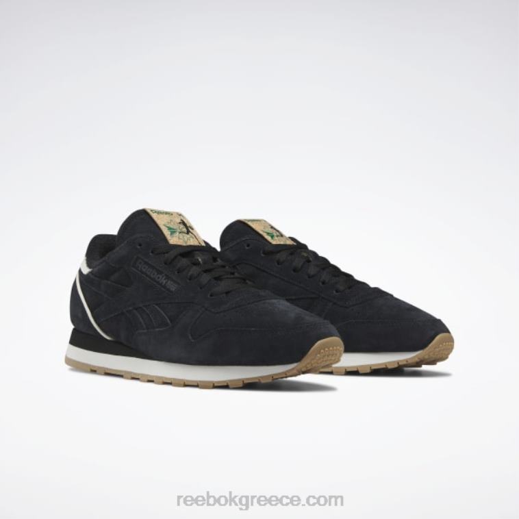 μαύρη πυρήνα/γκλέν πράσινη/ καουτσούκ reebok-04 κλασικά δερμάτινα vintage παπούτσια του 1983 Reebok ND8H333