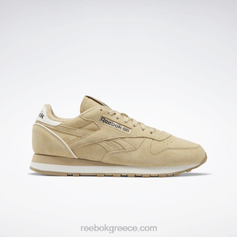 τσίχλα sahara/glen green/reebok rubber-04 κλασικά δερμάτινα vintage παπούτσια του 1983 Reebok ND8H349