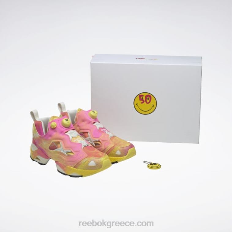κιμωλία/πυρήνα μαύρο smiley instapump fury παπούτσια Reebok ND8H197