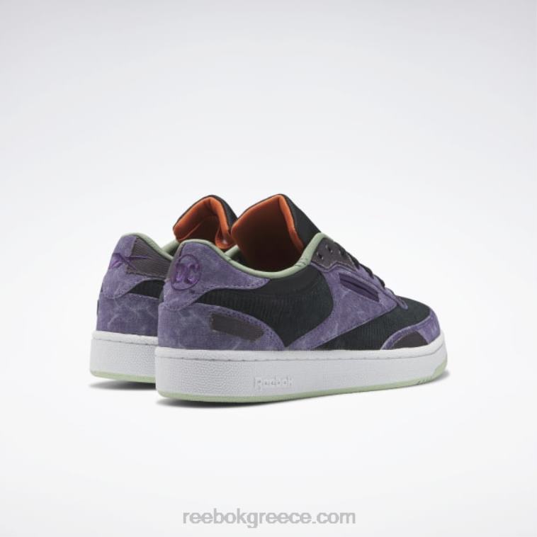 μωβ απόχρωση/spirit white/vintage πράσινο Παπούτσια dc club c 85 Reebok ND8H95