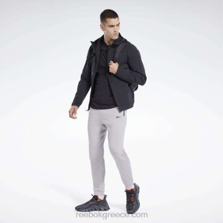 άνδρες μαύρος dreamblend κουκούλα με φερμουάρ Reebok ND8H1255