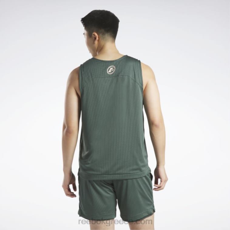 άνδρες πράσινο κιμωλία Μπλουζάκι τζέρσεϊ Reebok ND8H1299
