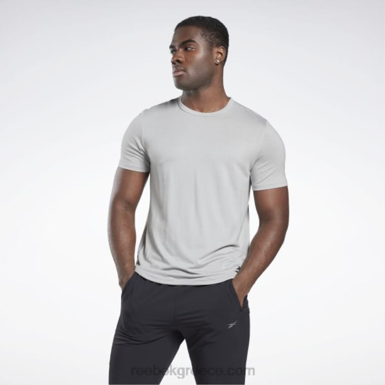 άνδρες καθαρό γκρι 3 μπλουζάκι activchill+dreamblend Reebok ND8H1251