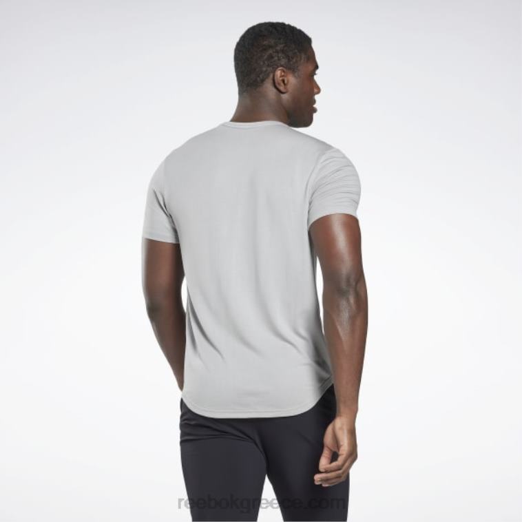 άνδρες καθαρό γκρι 3 μπλουζάκι activchill+dreamblend Reebok ND8H1251