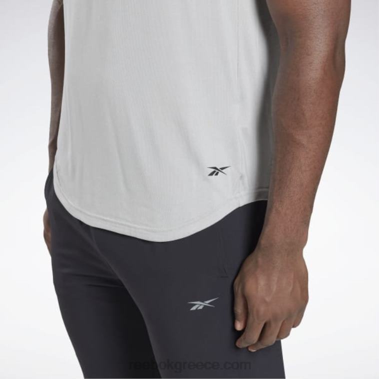 άνδρες καθαρό γκρι 3 μπλουζάκι activchill+dreamblend Reebok ND8H1251