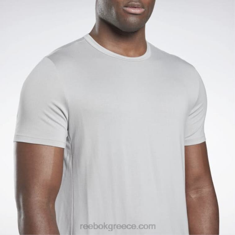 άνδρες καθαρό γκρι 3 μπλουζάκι activchill+dreamblend Reebok ND8H1251
