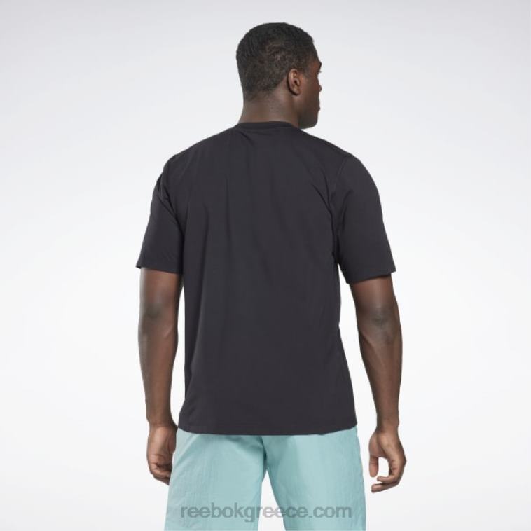 άνδρες μαύρος Μπλουζάκι Preseason les mills Reebok ND8H1308