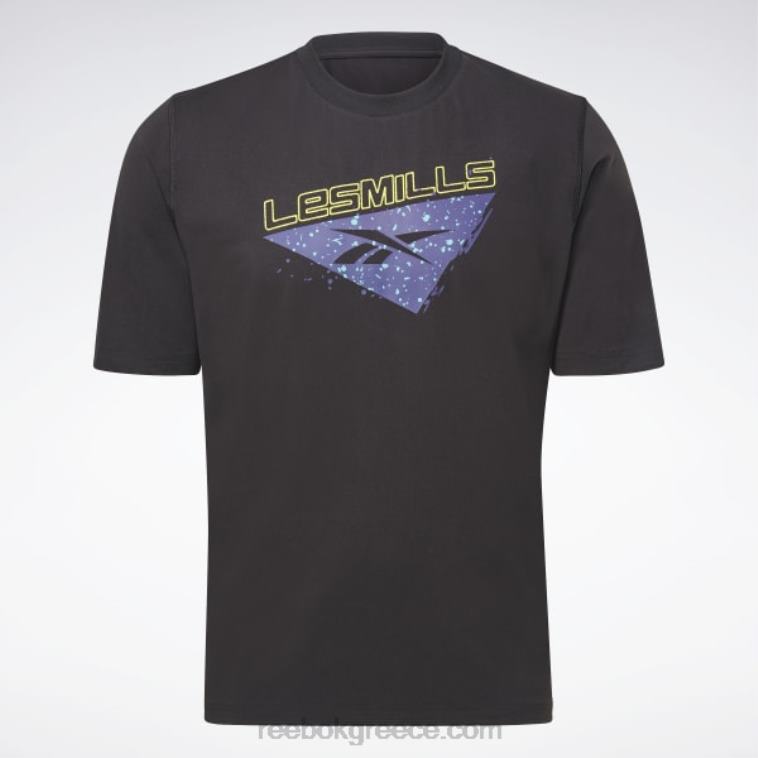 άνδρες μαύρος Μπλουζάκι Preseason les mills Reebok ND8H1308