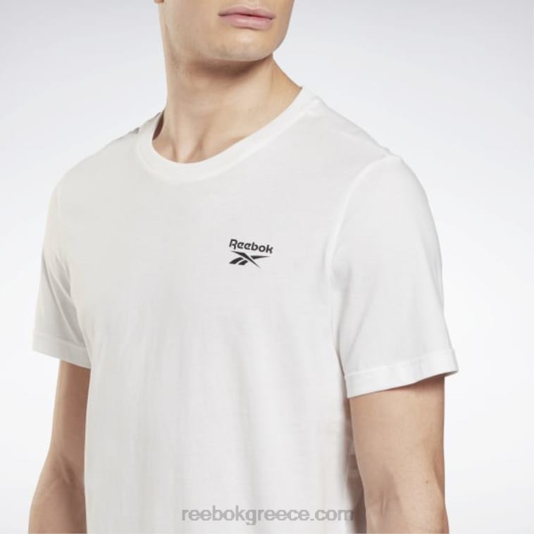 άνδρες άσπρο κλασική μπλούζα ταυτότητας Reebok ND8H1170