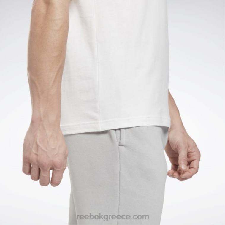 άνδρες άσπρο κλασική μπλούζα ταυτότητας Reebok ND8H1170