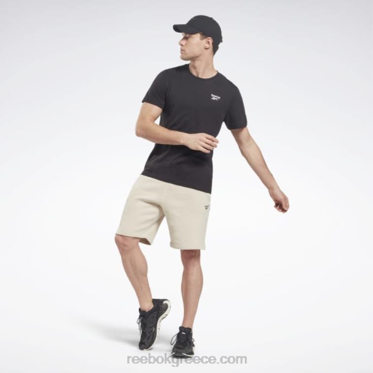 άνδρες μαύρος κλασική μπλούζα ταυτότητας Reebok ND8H1239