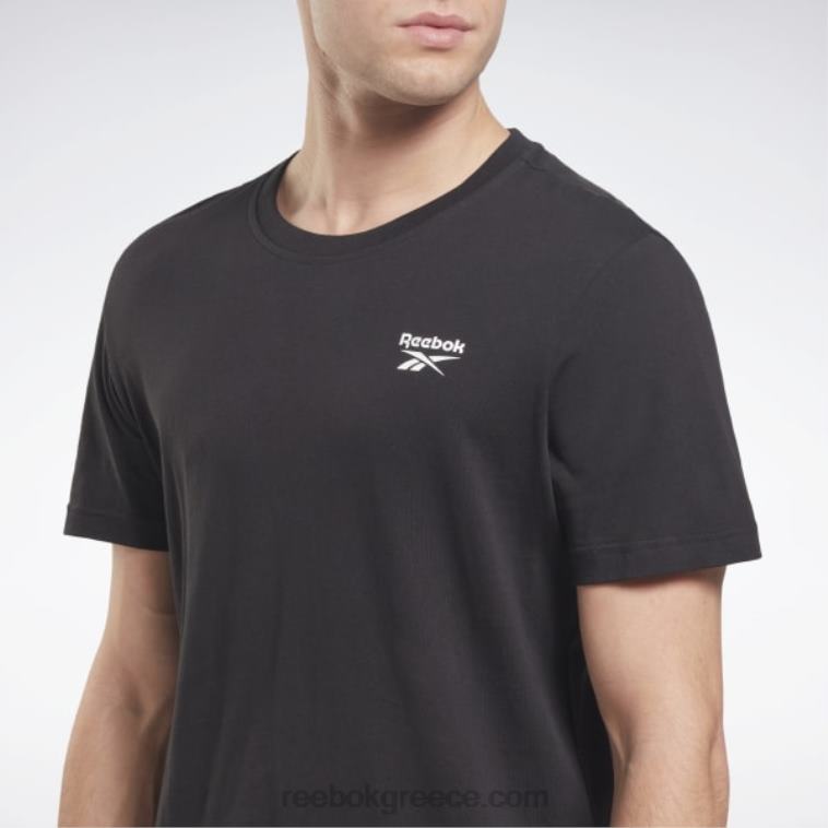 άνδρες μαύρος κλασική μπλούζα ταυτότητας Reebok ND8H1239