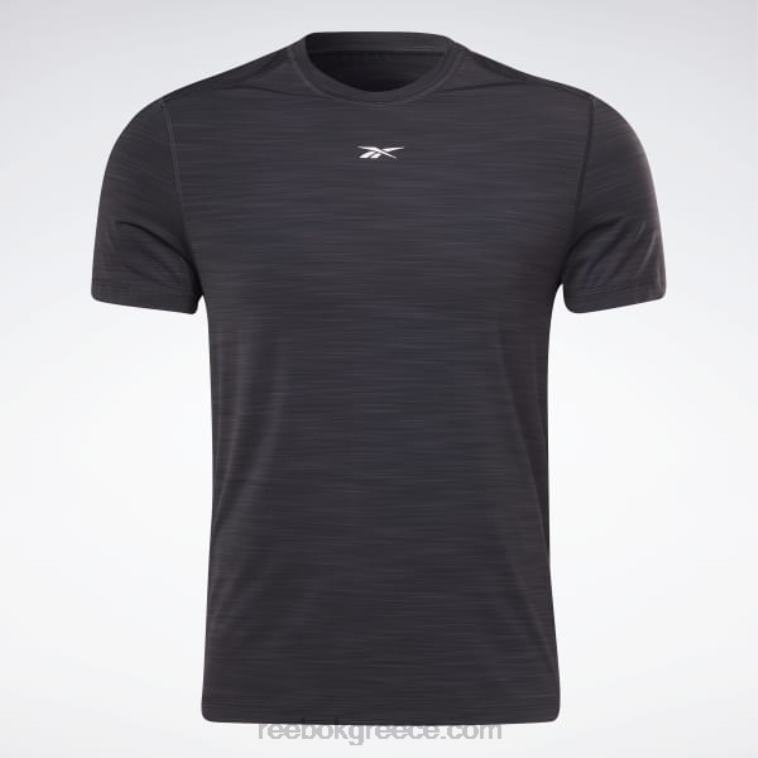 άνδρες μαύρος T-shirt les mills bodypump activchill Reebok ND8H1353