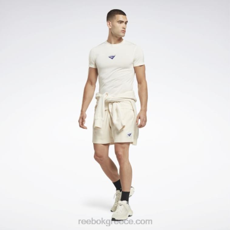 άνδρες κλασικό λευκό T-shirt les mills myoknit Reebok ND8H1332