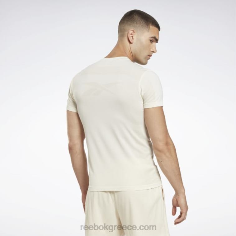 άνδρες κλασικό λευκό T-shirt les mills myoknit Reebok ND8H1332