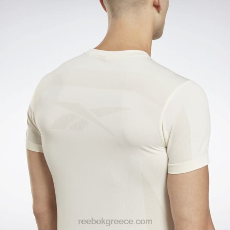 άνδρες κλασικό λευκό T-shirt les mills myoknit Reebok ND8H1332