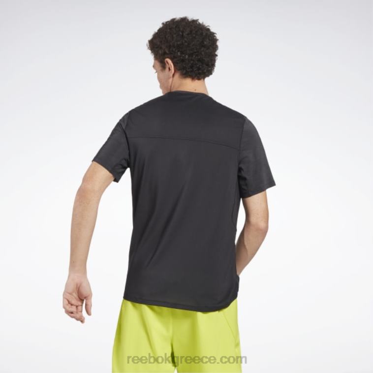 άνδρες μαύρος μπλουζάκι αθλητή activchill Reebok ND8H1194
