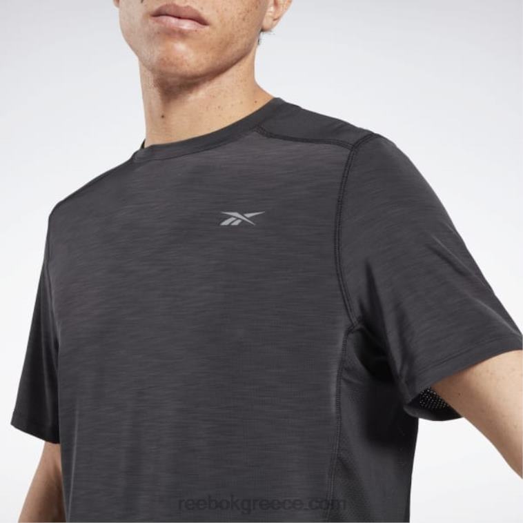 άνδρες μαύρος μπλουζάκι αθλητή activchill Reebok ND8H1194