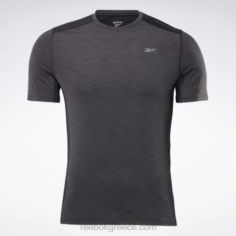 άνδρες μαύρος μπλουζάκι αθλητή activchill Reebok ND8H1194