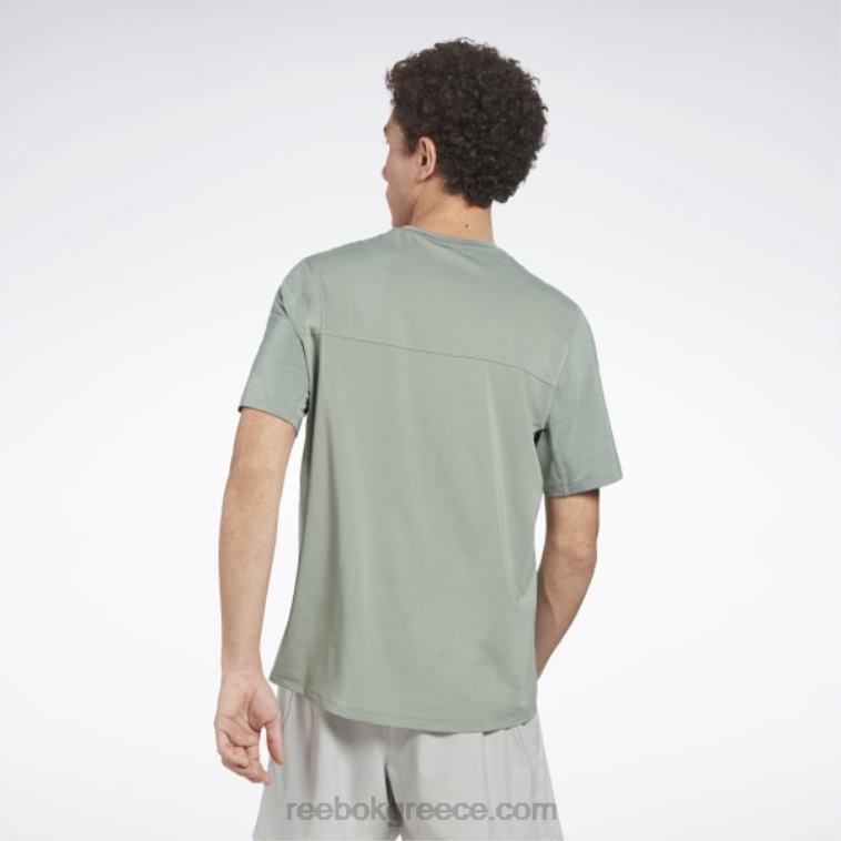 άνδρες αρμονία πράσινο μπλουζάκι αθλητή activchill Reebok ND8H1208