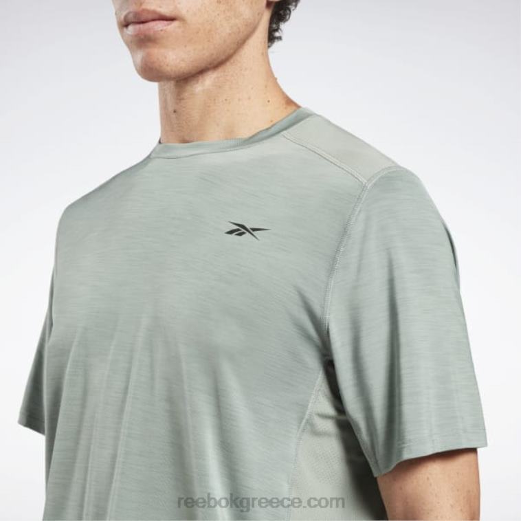 άνδρες αρμονία πράσινο μπλουζάκι αθλητή activchill Reebok ND8H1208