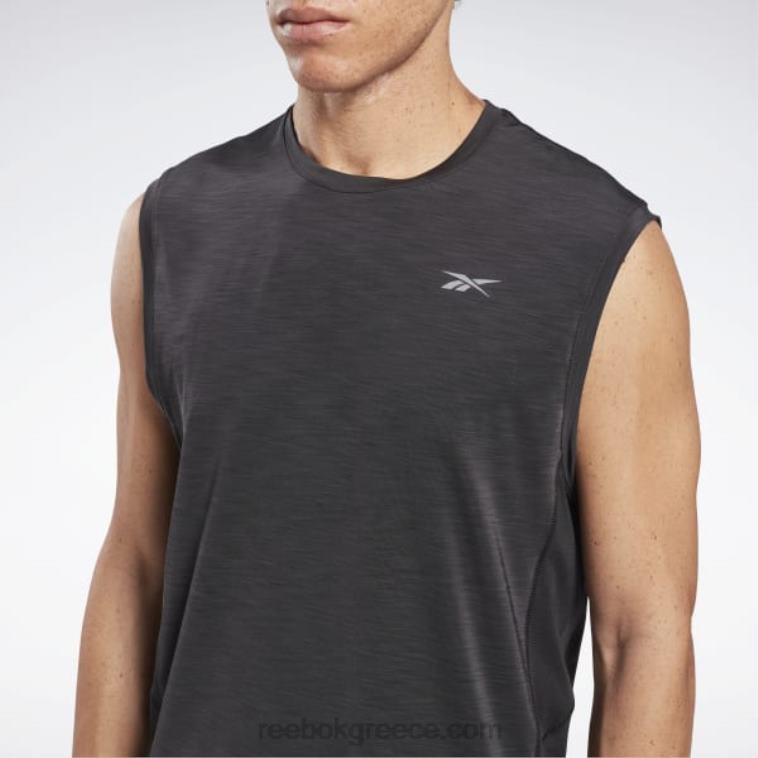 άνδρες μαύρος αμάνικο μπλουζάκι activchill Reebok ND8H1272
