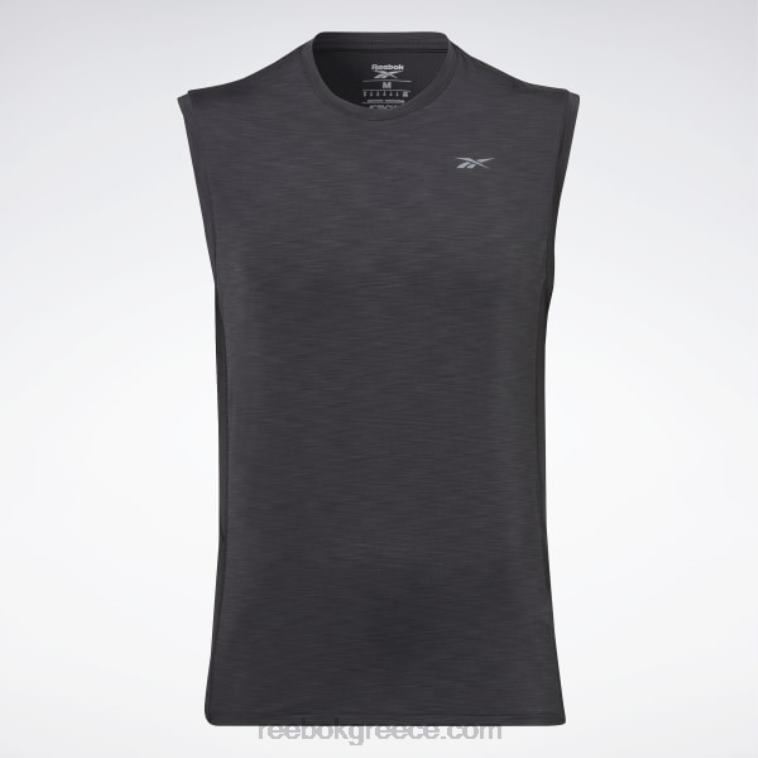 άνδρες μαύρος αμάνικο μπλουζάκι activchill Reebok ND8H1272
