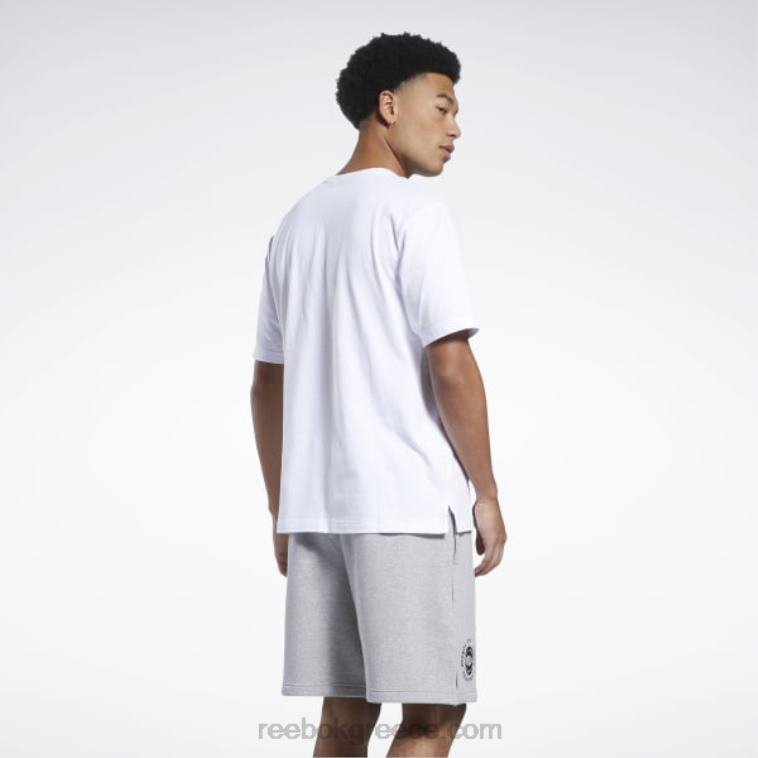 άνδρες άσπρο iverson trio κοντομάνικο μπλουζάκι Reebok ND8H1173