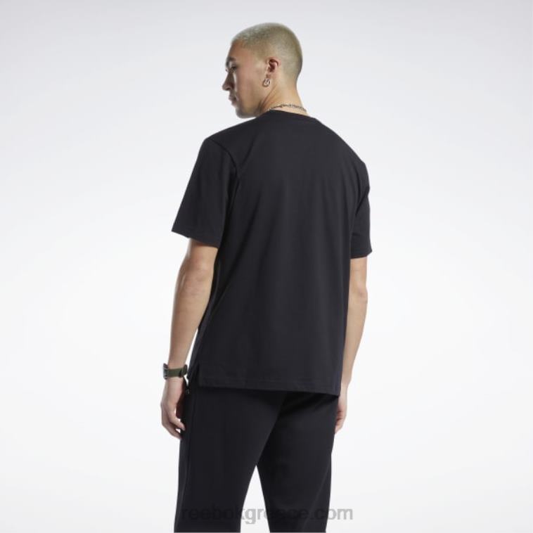 άνδρες μαύρος iverson trio κοντομάνικο μπλουζάκι Reebok ND8H1226