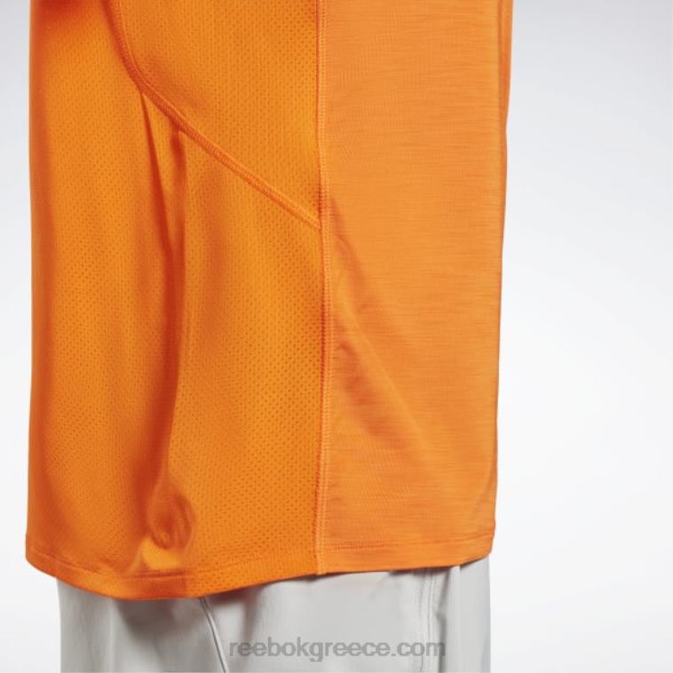 άνδρες smash orange s23-r μπλουζάκι αθλητή activchill Reebok ND8H1282