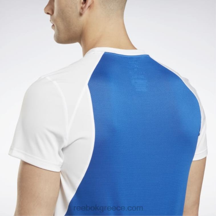 άνδρες άσπρο τρέξιμο speedwick t-shirt Reebok ND8H1247