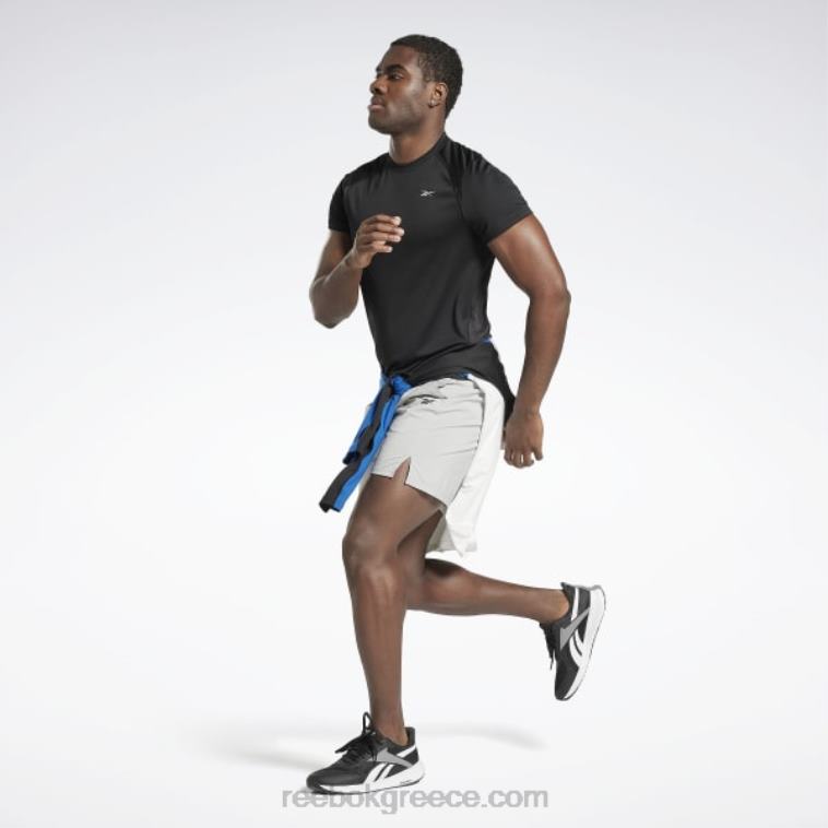 άνδρες μαύρος τρέξιμο speedwick t-shirt Reebok ND8H1279