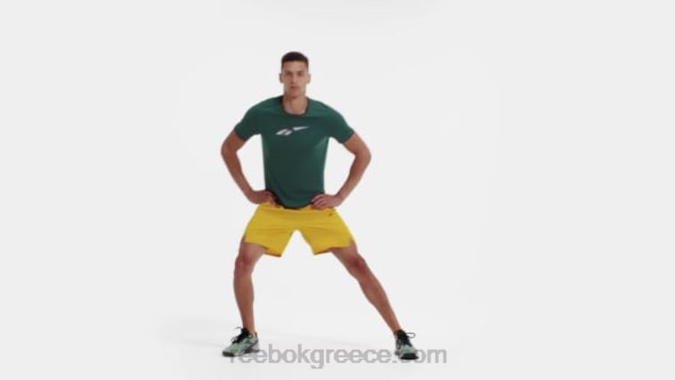 άνδρες φωτεινή ώχρα σορτς ταχύτητας 2.0 Reebok ND8H1227