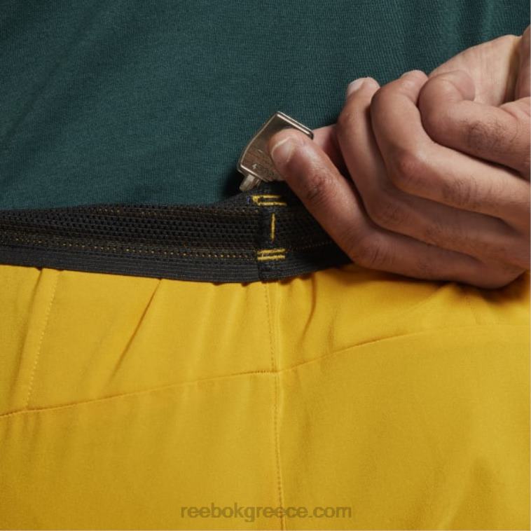 άνδρες φωτεινή ώχρα σορτς ταχύτητας 2.0 Reebok ND8H1227