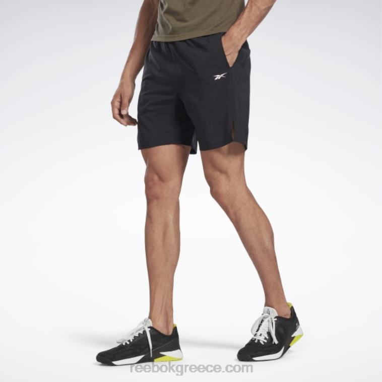 άνδρες μαύρος σορτς ταχύτητας 2.0 Reebok ND8H1296