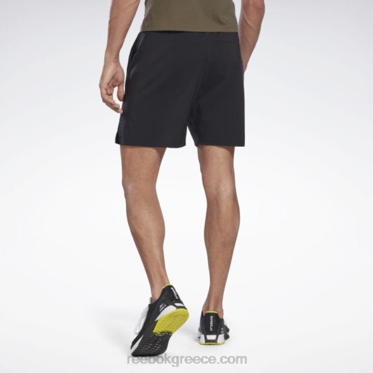 άνδρες μαύρος σορτς ταχύτητας 2.0 Reebok ND8H1296