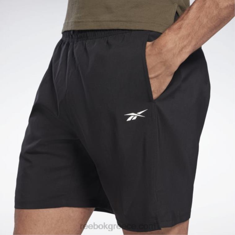 άνδρες μαύρος σορτς ταχύτητας 2.0 Reebok ND8H1296