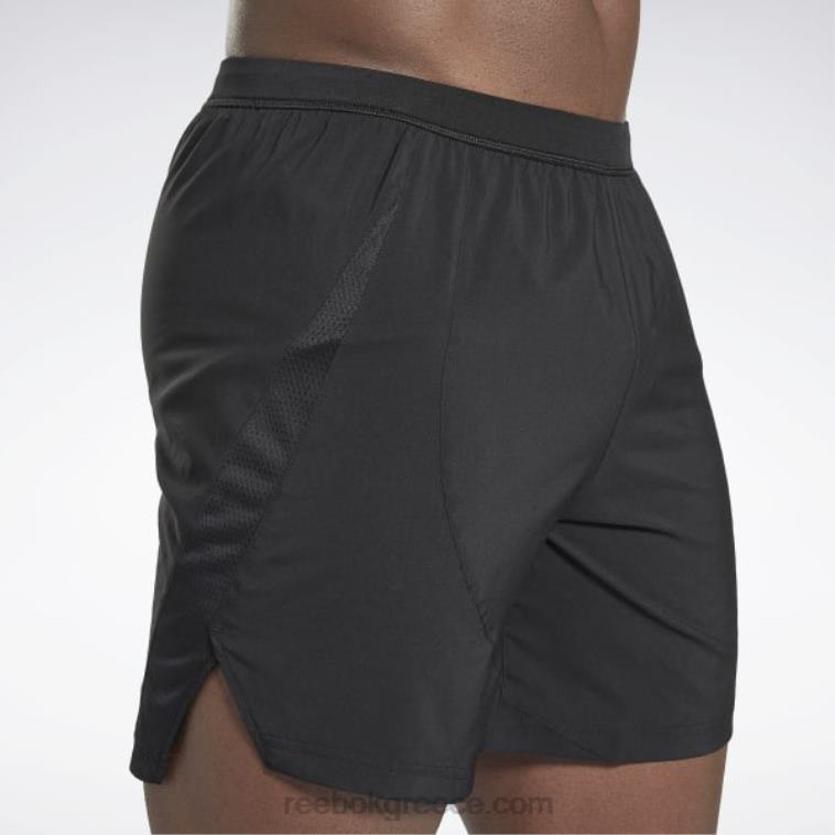 άνδρες μαύρος σορτς τρεξίματος Reebok ND8H1176