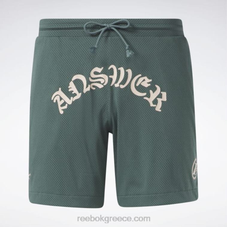 άνδρες πράσινο κιμωλία Σορτς από δίχτυ Reebok ND8H1196