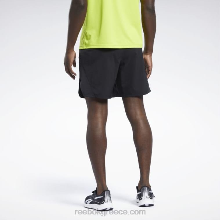 άνδρες μαύρος τρέξιμο υφαντό σορτς Reebok ND8H1246