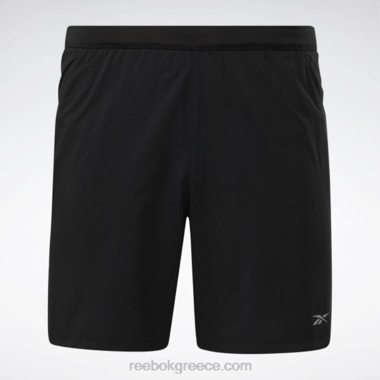 άνδρες μαύρος τρέξιμο υφαντό σορτς Reebok ND8H1246