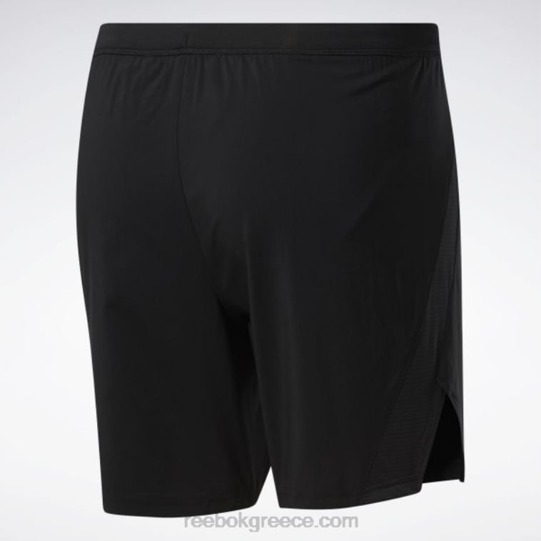 άνδρες μαύρος τρέξιμο υφαντό σορτς Reebok ND8H1246